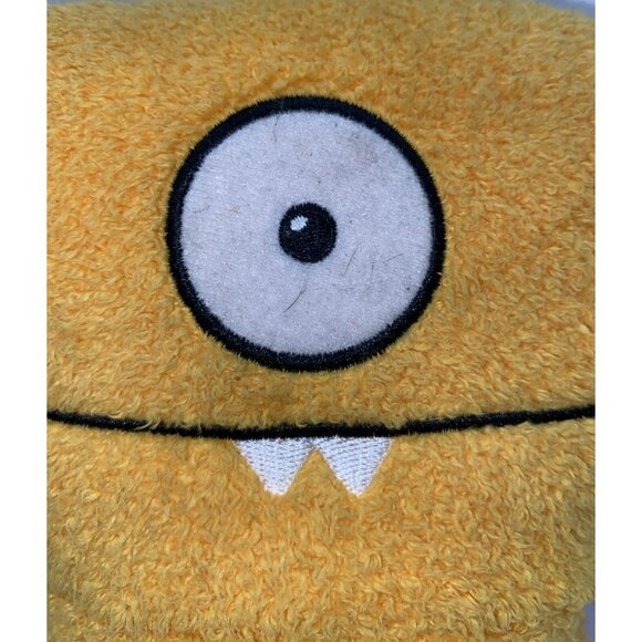 Ugly Dolls Plush Wedgehead Yellow One Eye Weighted Stuffed Toy 7.5” Hasbro 2019 - Picture 2 of 9
